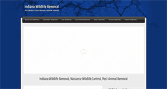 Desktop Screenshot of indianawildliferemoval.net
